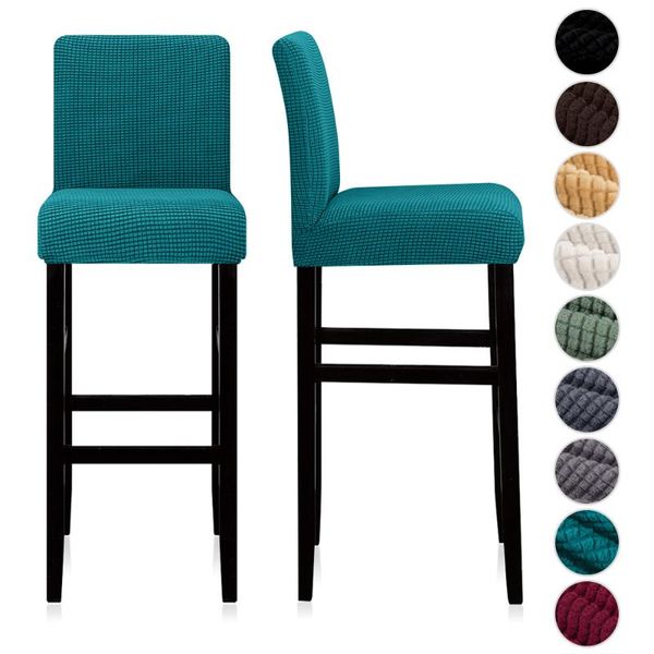 piece solid color jacquard fabric short back chair cover removeable washable seat slipcover el bar covers
piece solid color jacquard fabric short back chair cover removeable washable seat slipcover el bar covers