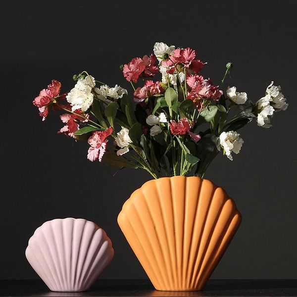 vases nordic style art seashell shape vase creative ceramic contracted model living room decoration home deskornaments crafts
vases nordic style art seashell shape vase creative ceramic contracted model living room decoration home deskornaments crafts