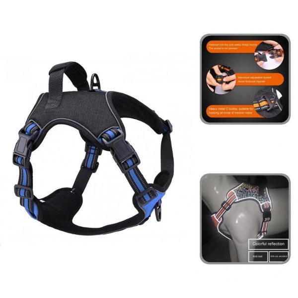 dog collars & leashes wearable harness buckles design pet training vest clothes chest strap
dog collars & leashes wearable harness buckles design pet training vest clothes chest strap