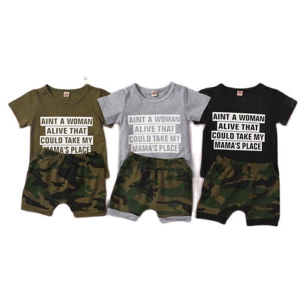 clothing sets bobora baby toddler boy cotton clothes set short sleeve t-shirt and camouflage shorts summer outfits for, White
clothing sets bobora baby toddler boy cotton clothes set short sleeve t-shirt and camouflage shorts summer outfits for, White