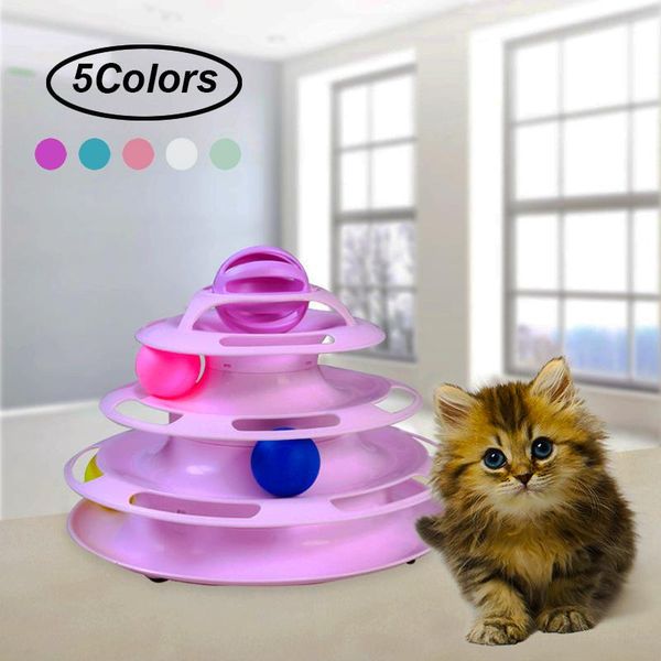 cat toys four level cats turntable track interesting interactive training hunting jouet game with trackball play plate toy
cat toys four level cats turntable track interesting interactive training hunting jouet game with trackball play plate toy