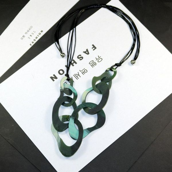 pendant necklaces big women necklace geometric pattern fashion jewelry long rope chain trendy accessories, Silver
pendant necklaces big women necklace geometric pattern fashion jewelry long rope chain trendy accessories, Silver