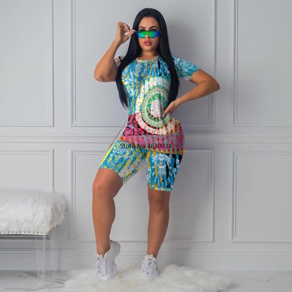 women tie-dye print two piece set summer clothes o neck short sleeve and shorts stripe outfits casual 2 pcs sets streetwear dress, White
women tie-dye print two piece set summer clothes o neck short sleeve and shorts stripe outfits casual 2 pcs sets streetwear dress, White