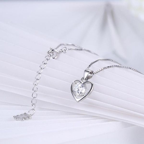 chains silverhoo women necklace hollow out heart shape pendant jewelry cubic zirconia long lasting clavicle chain for wedding, Silver
chains silverhoo women necklace hollow out heart shape pendant jewelry cubic zirconia long lasting clavicle chain for wedding, Silver
