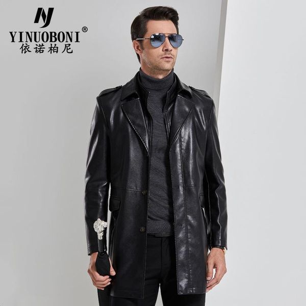 men's trench coats middle aged ecological leather windbreaker medium length suit collar coat plush fur wholesale, Tan;black
men's trench coats middle aged ecological leather windbreaker medium length suit collar coat plush fur wholesale, Tan;black