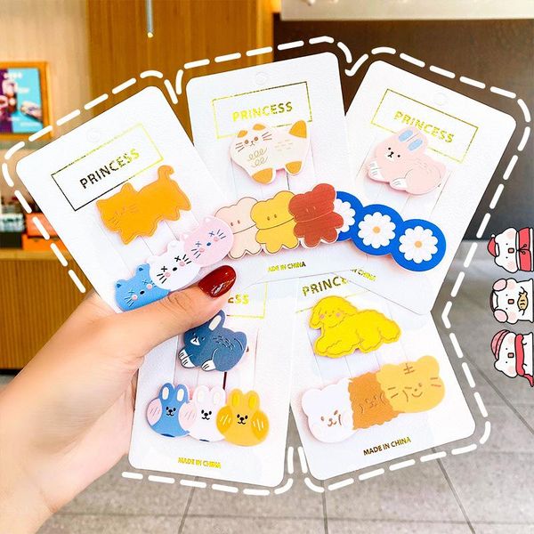 hair accessories 2pcs/set cute cartoon animals flower hairpins for girls sweet decorate barrette clip headband fashion, Slivery;white
hair accessories 2pcs/set cute cartoon animals flower hairpins for girls sweet decorate barrette clip headband fashion, Slivery;white