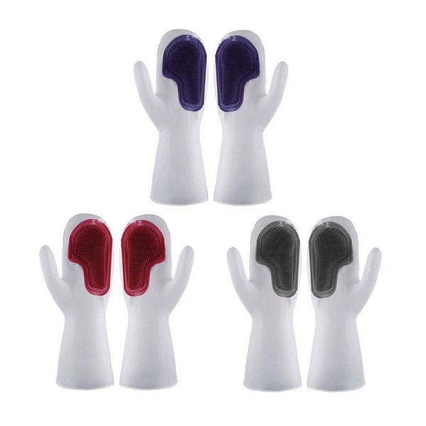 disposable gloves 1 pair silicone dishwashing scrubber rubber scrub kitchen cleaning housekeeping washing glove k0ab
disposable gloves 1 pair silicone dishwashing scrubber rubber scrub kitchen cleaning housekeeping washing glove k0ab