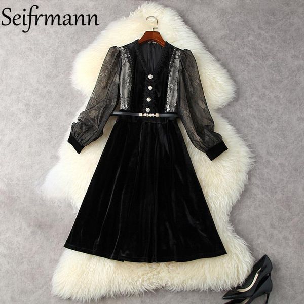 casual dresses seifrmann 2021 summer women fashion designer party midi dress lantern sleeve gorgeous lace sashes black print a-line, Black;gray
casual dresses seifrmann 2021 summer women fashion designer party midi dress lantern sleeve gorgeous lace sashes black print a-line, Black;gray