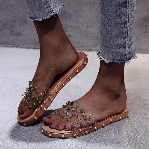 slippers women rivet flats casual ladies slides open toe outside soft comfortable beach shoes summer female footwear 2021, Black
slippers women rivet flats casual ladies slides open toe outside soft comfortable beach shoes summer female footwear 2021, Black