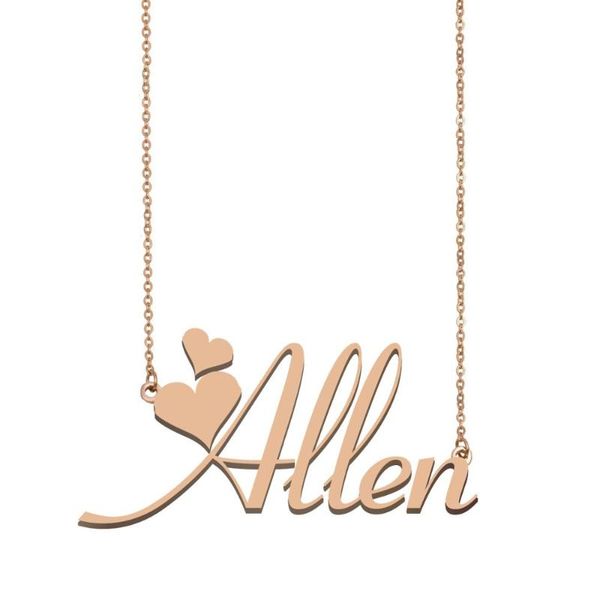 pendant necklaces allen name necklace, custom necklace for women girls friends birthday wedding christmas mother days gift, Silver
pendant necklaces allen name necklace, custom necklace for women girls friends birthday wedding christmas mother days gift, Silver
