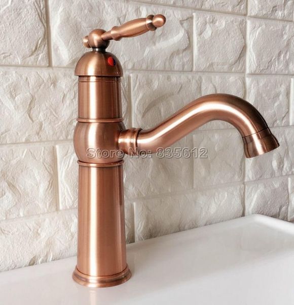 bathroom sink faucets red copper swivel spout faucet deck mounted wash basin & single handle cold and water mixer tap wnf389
bathroom sink faucets red copper swivel spout faucet deck mounted wash basin & single handle cold and water mixer tap wnf389
