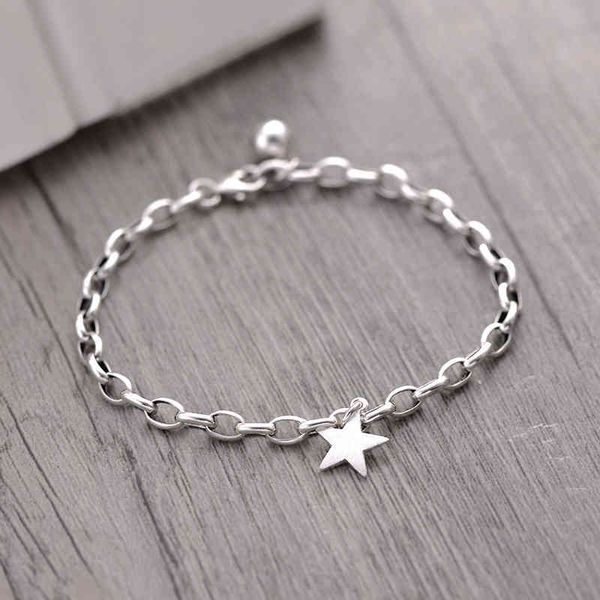 925 sterling silver vintage star bead charm bracelet &bangle for women wedding party jewelry gift jlfjdla, Golden;silver
925 sterling silver vintage star bead charm bracelet &bangle for women wedding party jewelry gift jlfjdla, Golden;silver