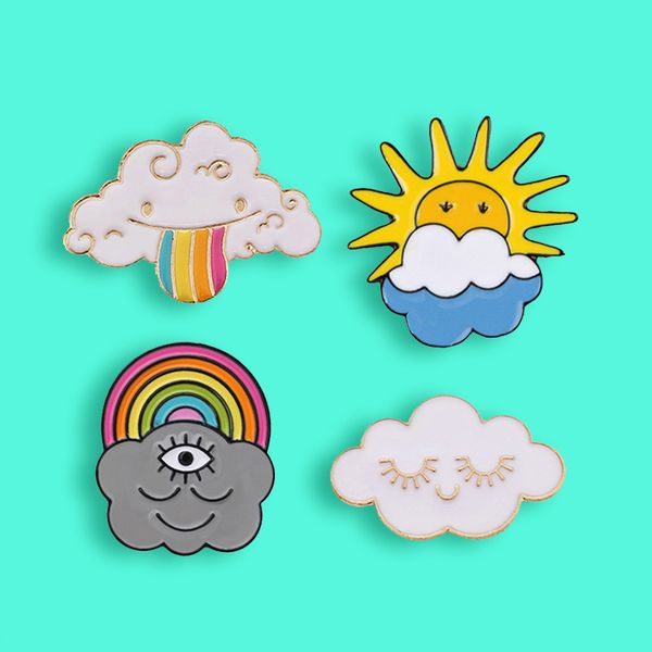 rainbow cloud cute small funny enamel brooches pins for women girl men christmas gift demin shirt decor brooch pin metal kawaii badge jewelr, Red;brown
rainbow cloud cute small funny enamel brooches pins for women girl men christmas gift demin shirt decor brooch pin metal kawaii badge jewelr, Red;brown