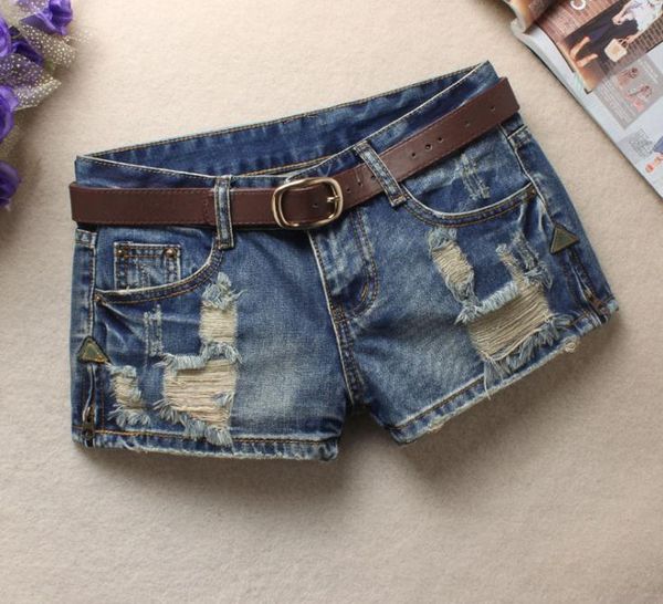 women's shorts autumn denim for women mini rivet holes jeans low waist without belt ripped short j2305, White;black
women's shorts autumn denim for women mini rivet holes jeans low waist without belt ripped short j2305, White;black