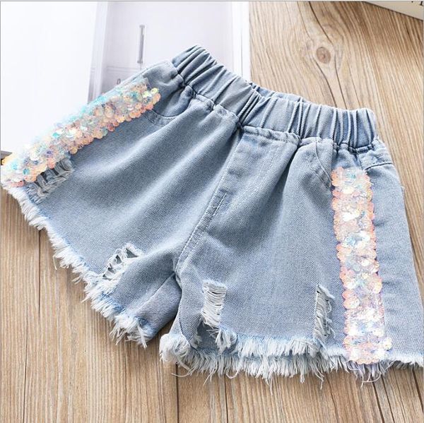 shorts wholesale girls summer baby sequin hole denim kids short for girl children's clothing, Black
shorts wholesale girls summer baby sequin hole denim kids short for girl children's clothing, Black