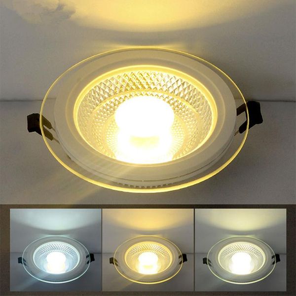 downlights dimmable 5w 10w 15w 25w led panel downlight round glass lights ceiling recessed lamps for home el lighting ac110v 220v
downlights dimmable 5w 10w 15w 25w led panel downlight round glass lights ceiling recessed lamps for home el lighting ac110v 220v
