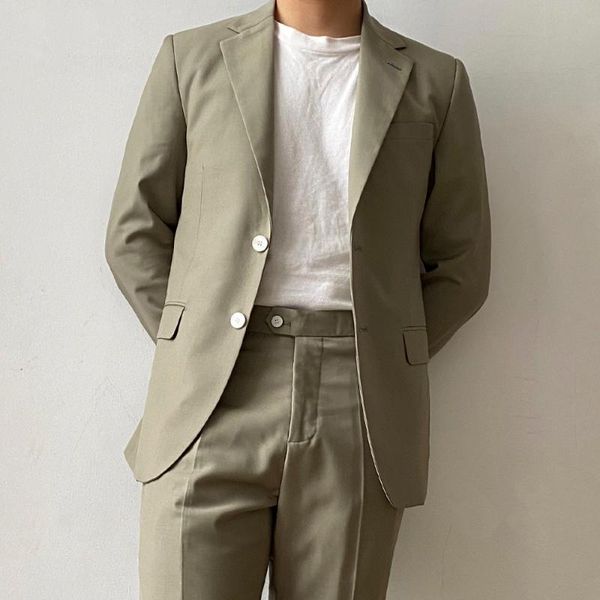 men's suits & blazers ricodesign slim fit business casual suit two pieces handmade tailored customd grass light green, White;black
men's suits & blazers ricodesign slim fit business casual suit two pieces handmade tailored customd grass light green, White;black