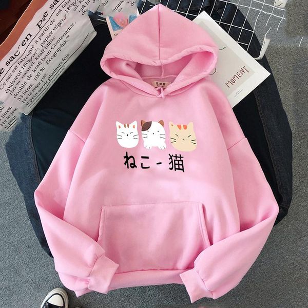 women's hoodies & sweatshirts cute cat ears hoodie printed women hoody vintage harajuku hooded hip hop fashion comfort fleece woman kaw, Black
women's hoodies & sweatshirts cute cat ears hoodie printed women hoody vintage harajuku hooded hip hop fashion comfort fleece woman kaw, Black
