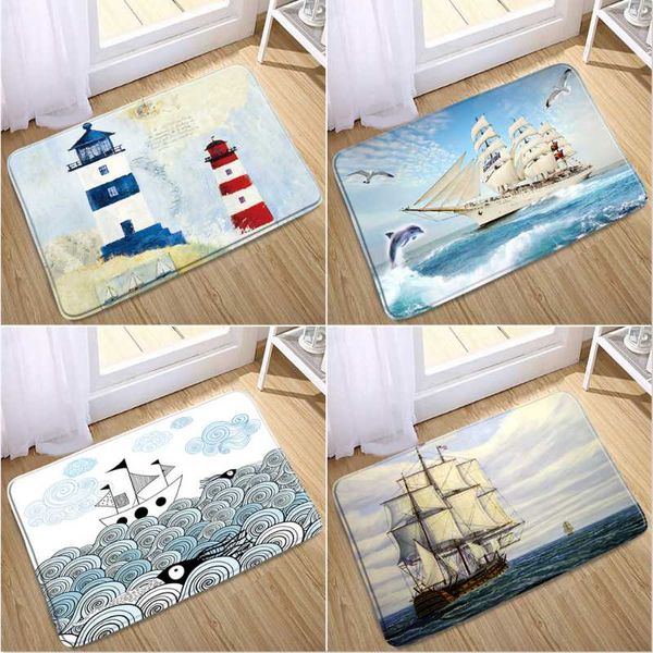 bath mats sea doormat ocean sailboat lighthouse cartoon pattern anti-slip carpet door outdoor kithchen living room floor mat rug
bath mats sea doormat ocean sailboat lighthouse cartoon pattern anti-slip carpet door outdoor kithchen living room floor mat rug