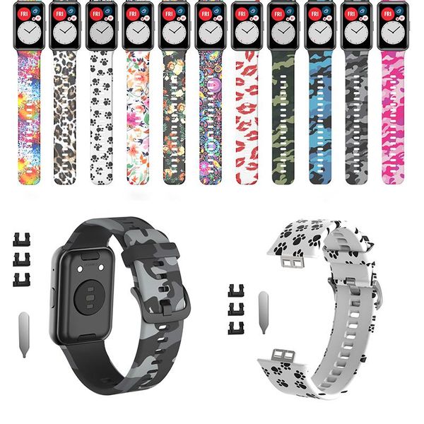 watch bands for huawei fit smart wristband strap compatible sports bracelet patterned, Black;brown
watch bands for huawei fit smart wristband strap compatible sports bracelet patterned, Black;brown