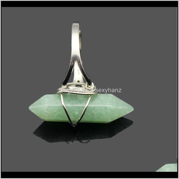 rock quartz wire wrapped resizable hexagon column natural stone pink crystal finger rings for women party jewelry fashion fin qyvi 2ll temuu, Black
rock quartz wire wrapped resizable hexagon column natural stone pink crystal finger rings for women party jewelry fashion fin qyvi 2ll temuu, Black