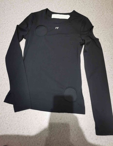 women's t-shirt nova marca das mulheres camiseta de algodão fino 100% manga comprida para o sexo feminino branco preto mb7d, White 
women's t-shirt nova marca das mulheres camiseta de algodão fino 100% manga comprida para o sexo feminino branco preto mb7d, White