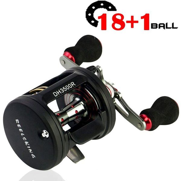 18+1bb 6.3:1 trolling fishing reel right/left hand round baitcasting coil saltwater carp pesca reels
18+1bb 6.3:1 trolling fishing reel right/left hand round baitcasting coil saltwater carp pesca reels