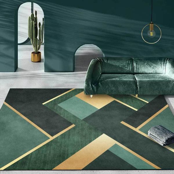 fashionable modern dark green gold geometric mosaic living room bedroom bedside carpet floor mats carpets
fashionable modern dark green gold geometric mosaic living room bedroom bedside carpet floor mats carpets