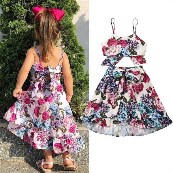 fashion toddler kids baby girls clothes clothing set floral sleeveless cotton skirt 2pcs outfits summer 1 6y, White
fashion toddler kids baby girls clothes clothing set floral sleeveless cotton skirt 2pcs outfits summer 1 6y, White
