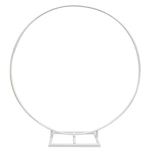 party decoration 1/1.5/2m wedding props white metal hoop balloon circle loop flower arch with square base stand home celebration
party decoration 1/1.5/2m wedding props white metal hoop balloon circle loop flower arch with square base stand home celebration