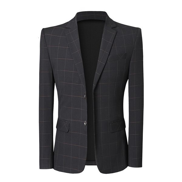 men's suits & blazers male blazer thin chess check jackets wedding casual formal business party office job black jacket light gray, White;black
men's suits & blazers male blazer thin chess check jackets wedding casual formal business party office job black jacket light gray, White;black