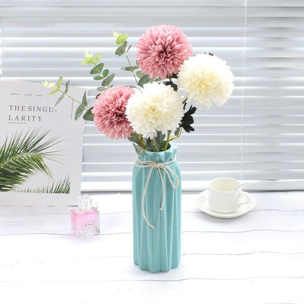 decorative flowers & wreaths 66cm hydrangea simulation bouquet dandelion, home silk flower,3 heads,table tennis chrysanthemum,christmas tabl
decorative flowers & wreaths 66cm hydrangea simulation bouquet dandelion, home silk flower,3 heads,table tennis chrysanthemum,christmas tabl