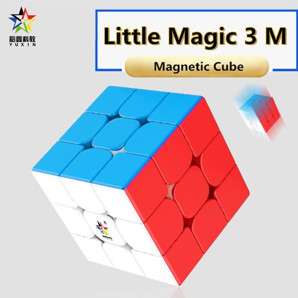 Yuxin Little Magic 3x3x3 Magnetic Magic Speed yuxin Cube Stickerless Magnets Puzzle Cube Toys For Children
Yuxin Little Magic 3x3x3 Magnetic Magic Speed yuxin Cube Stickerless Magnets Puzzle Cube Toys For Children