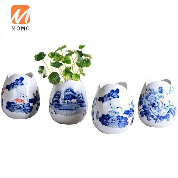 vases ceramic hydroponic small vase flower arrangement hand painted lotus blue white porcelain decoration home living room decorations
vases ceramic hydroponic small vase flower arrangement hand painted lotus blue white porcelain decoration home living room decorations