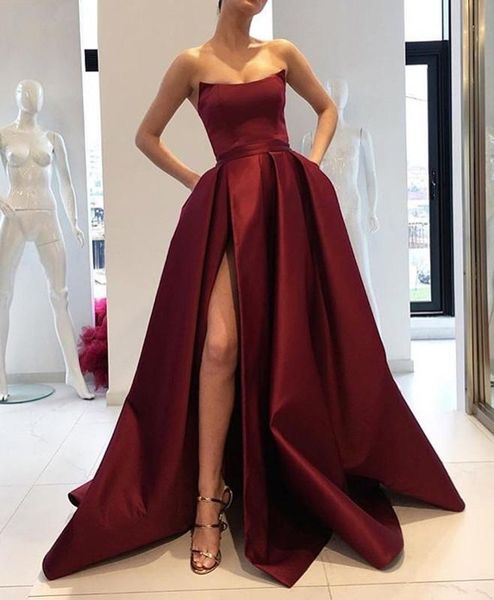 party dresses burgundy muslim evening a-line slit plus size long islamic dubai saudi arabic formal gown, White;black
party dresses burgundy muslim evening a-line slit plus size long islamic dubai saudi arabic formal gown, White;black