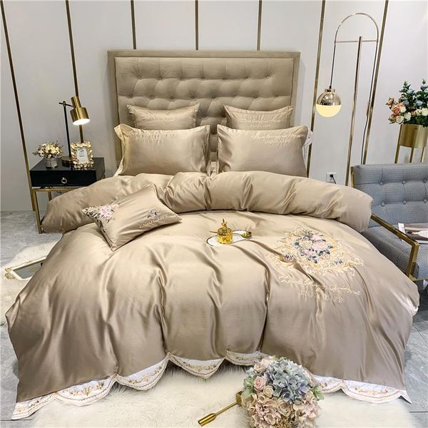 bedding sets champagne flowers embroidery soft breathable set satin washed silk duvet cover cotton bed linen fitted pillowcases sheet
bedding sets champagne flowers embroidery soft breathable set satin washed silk duvet cover cotton bed linen fitted pillowcases sheet