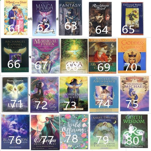 220 styles tarots witch rider smith waite shadowscapes wild tarot deck board game cards with colorful box english version gga4561
220 styles tarots witch rider smith waite shadowscapes wild tarot deck board game cards with colorful box english version gga4561