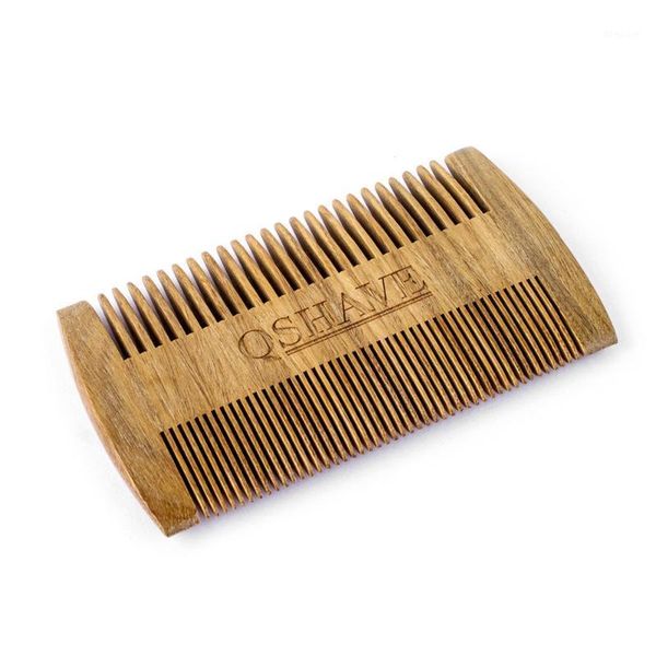 brand natural handmade sandalwood comb men's beard brush double-sided hair anti-static pocket moustache combs1, Silver
brand natural handmade sandalwood comb men's beard brush double-sided hair anti-static pocket moustache combs1, Silver