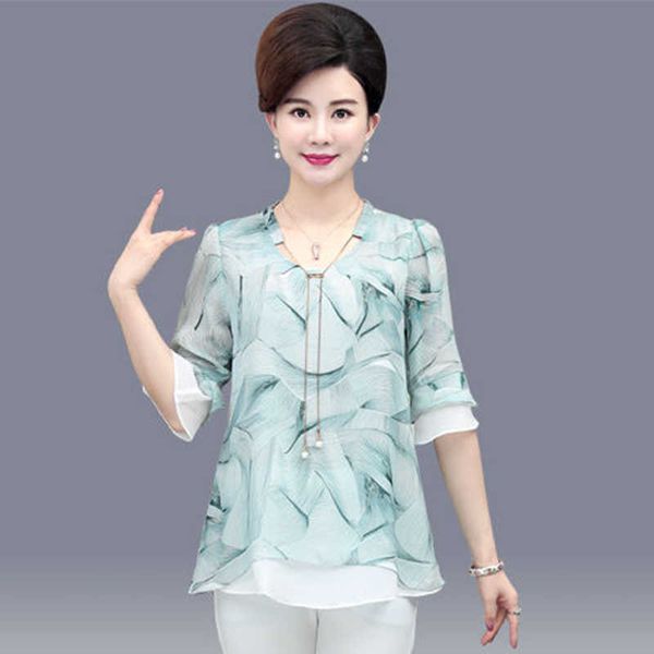 women casual summer style chiffon blouses shirts lady loose multi-layer flower printed blusas df2873 210609, White
women casual summer style chiffon blouses shirts lady loose multi-layer flower printed blusas df2873 210609, White
