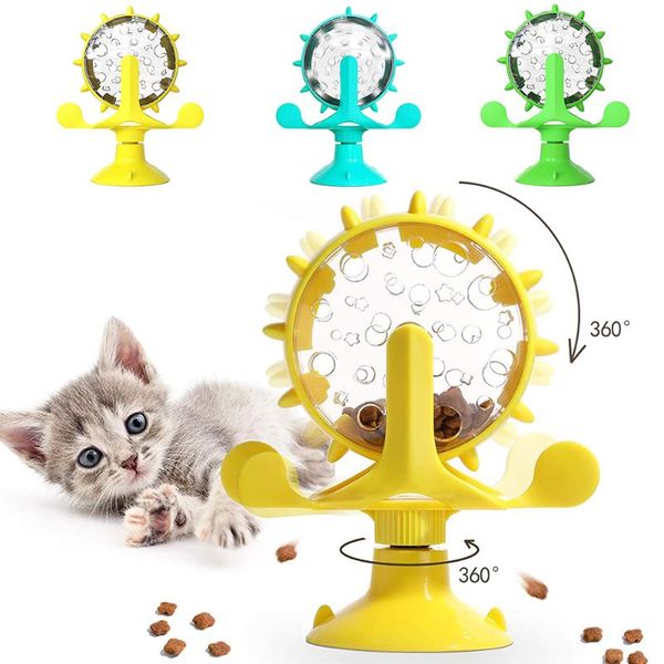 cat toys treat leaking toy rotating turntable wheel interactive feeder dispenser dog feeding pet accessories
cat toys treat leaking toy rotating turntable wheel interactive feeder dispenser dog feeding pet accessories