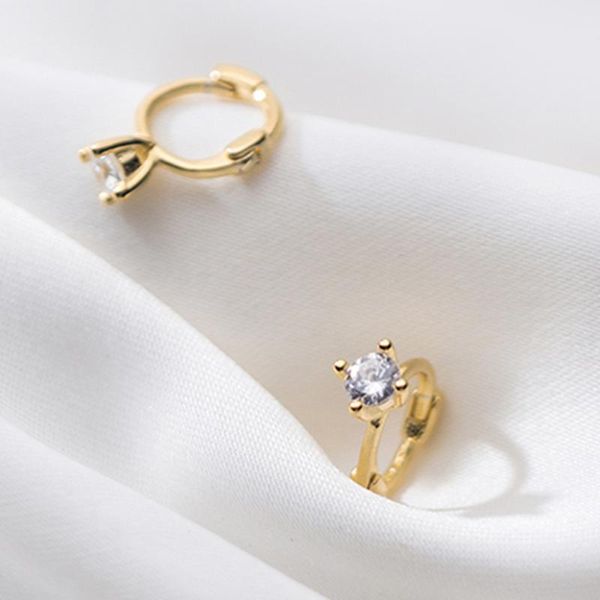 chic minimalism round white zircon mini small ear buckle for women real 925 sterling silver teen birthday jewelry stud, Golden;silver
chic minimalism round white zircon mini small ear buckle for women real 925 sterling silver teen birthday jewelry stud, Golden;silver