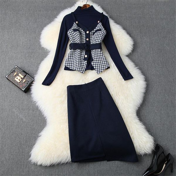 two piece dress fashion 2021 runway women's set fall winter designers high neck knit base woolen vest+irregular skirt 3piece clothing s, White
two piece dress fashion 2021 runway women's set fall winter designers high neck knit base woolen vest+irregular skirt 3piece clothing s, White