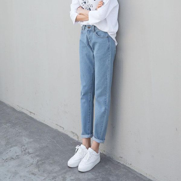 women's jeans women button pockets denim pencil pant womens loose leisure solid simple all-match spring bottoms korean style female jea, Blue
women's jeans women button pockets denim pencil pant womens loose leisure solid simple all-match spring bottoms korean style female jea, Blue