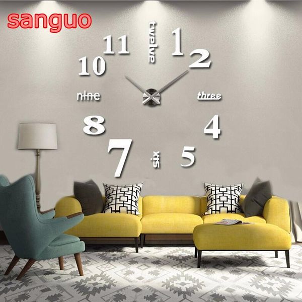wall clocks 47inch diy large clock mirror stickers home decor modern design digital 3d kitchen watch bedroom ship
wall clocks 47inch diy large clock mirror stickers home decor modern design digital 3d kitchen watch bedroom ship