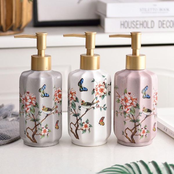 european-style ceramic bathroom sub-bottling hand sanitizer bottle shower gel shampoo lotion press model room decoration bath accessory set
european-style ceramic bathroom sub-bottling hand sanitizer bottle shower gel shampoo lotion press model room decoration bath accessory set