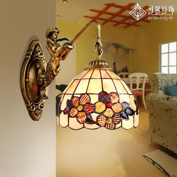wall lamp european tiffany retro balcony aisle bathroom mirror shell bedroom study room
wall lamp european tiffany retro balcony aisle bathroom mirror shell bedroom study room