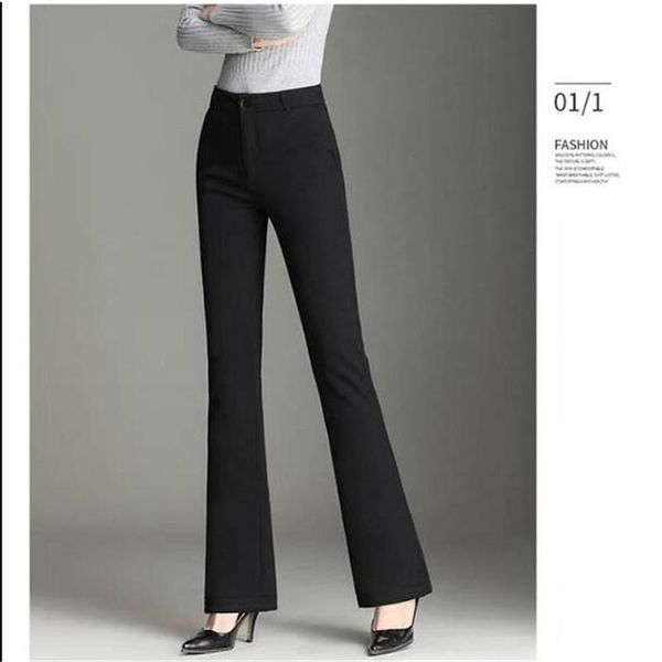 women's pants & capris autumn and winter high waist elastic micro slacks straight bobbin large show thin, Black;white
women's pants & capris autumn and winter high waist elastic micro slacks straight bobbin large show thin, Black;white