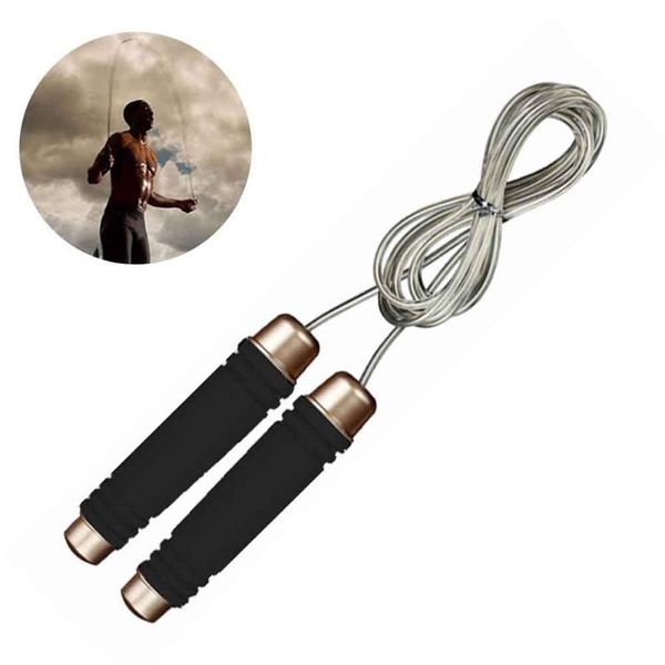 jump ropes fitness equipment weighted training adjustable length skipping ball bearing steel wire gym rope anti slip workout speed
jump ropes fitness equipment weighted training adjustable length skipping ball bearing steel wire gym rope anti slip workout speed