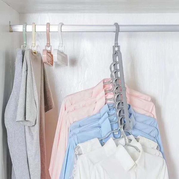 hangers & racks multifunctional nine-hole hanger hook clothes closet storage space saving kitchen practical j3d6
hangers & racks multifunctional nine-hole hanger hook clothes closet storage space saving kitchen practical j3d6