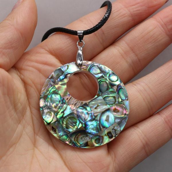 chains natural shell necklace with round abalone pendant leather cord 2mm charms for elegant women love romantic gift, Silver
chains natural shell necklace with round abalone pendant leather cord 2mm charms for elegant women love romantic gift, Silver